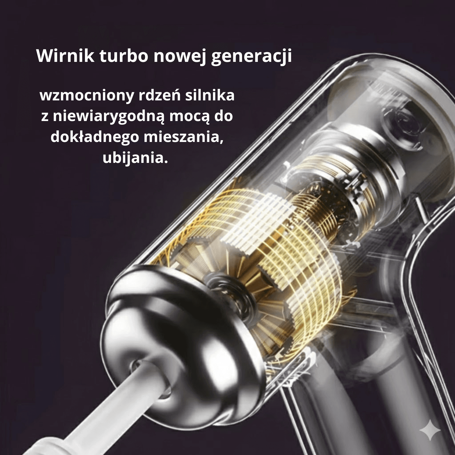 Bezprzewodowy mikser USB-C "NeoBlend". Wzmocniony silnik 15W. Długa praca na jednym ładowaniu dzięki akumulatorowi 1200 mAh