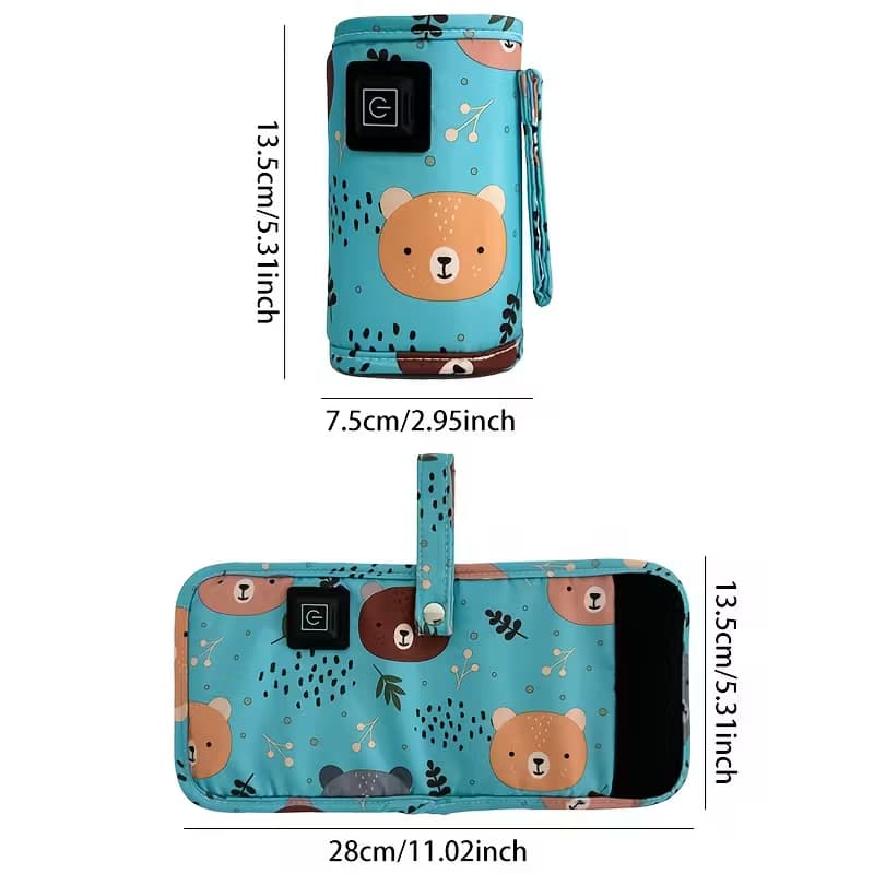 Inteligentny podgrzewacz USB "Warmie"
🍼👶 Kabel zasilający USB-C w zestawie!