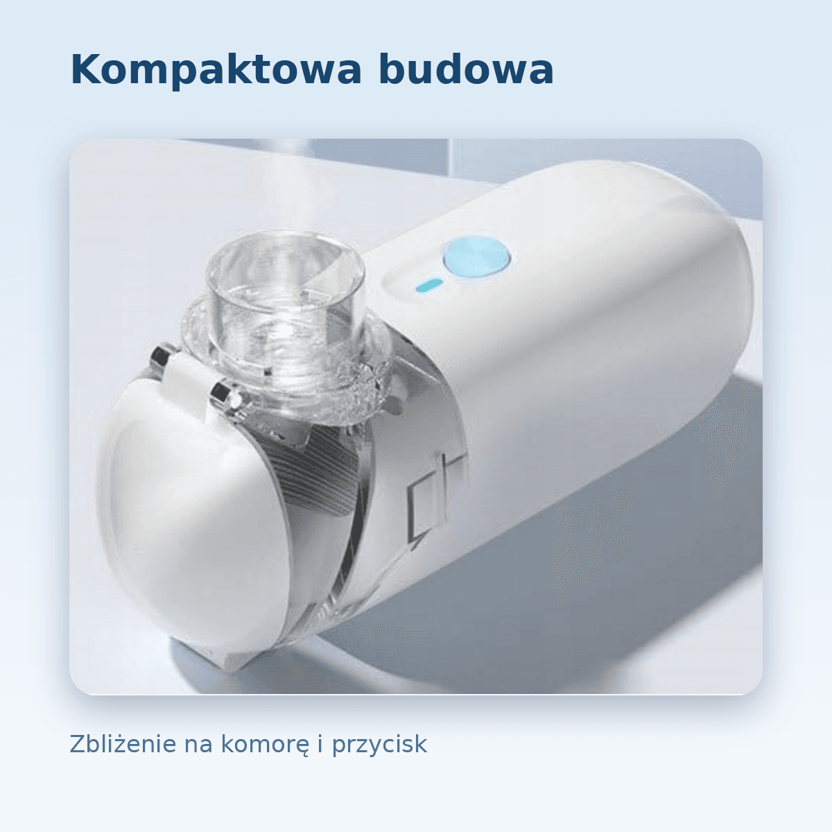 Inhalator Siateczkowy Nebulix™ Slim Pro.
Technologia Micro-Mesh
