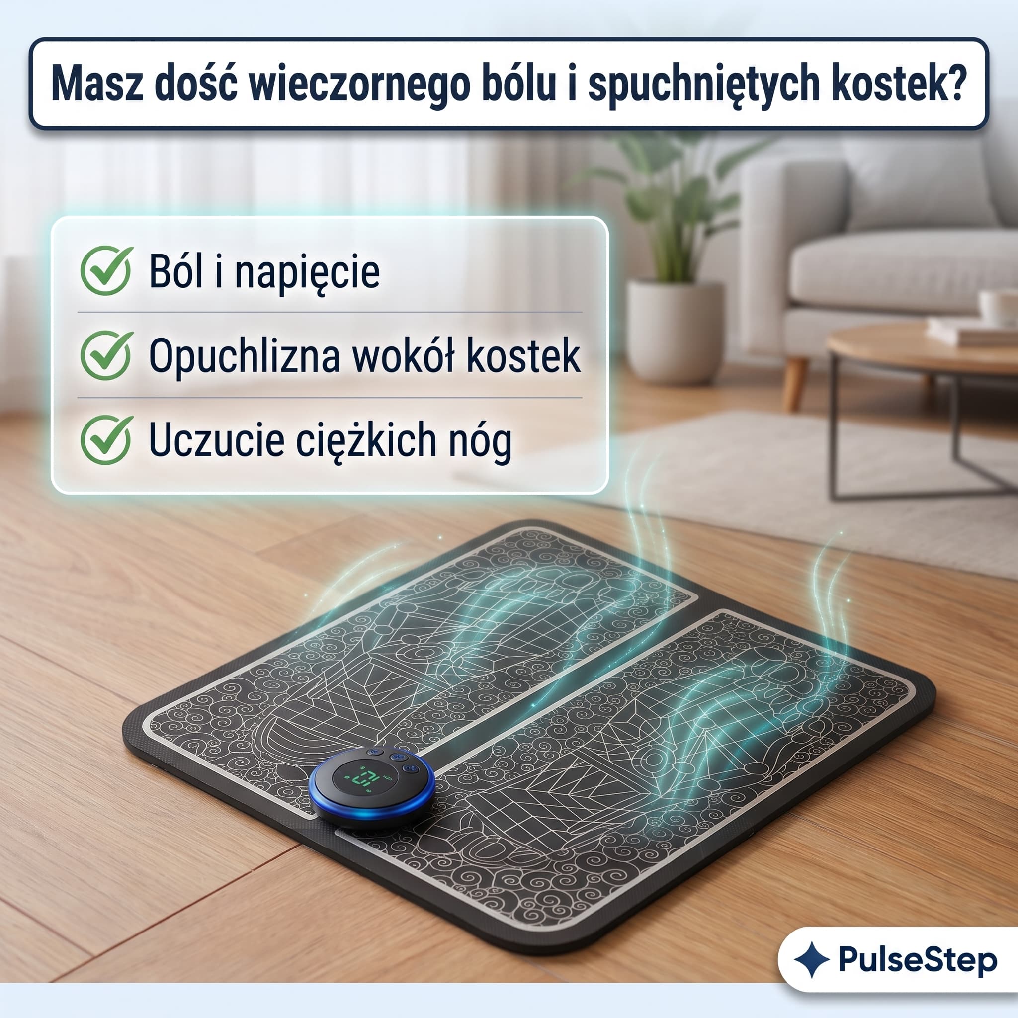 Inteligenta Elektro-Stymulacja stóp "PulseStep Pro"