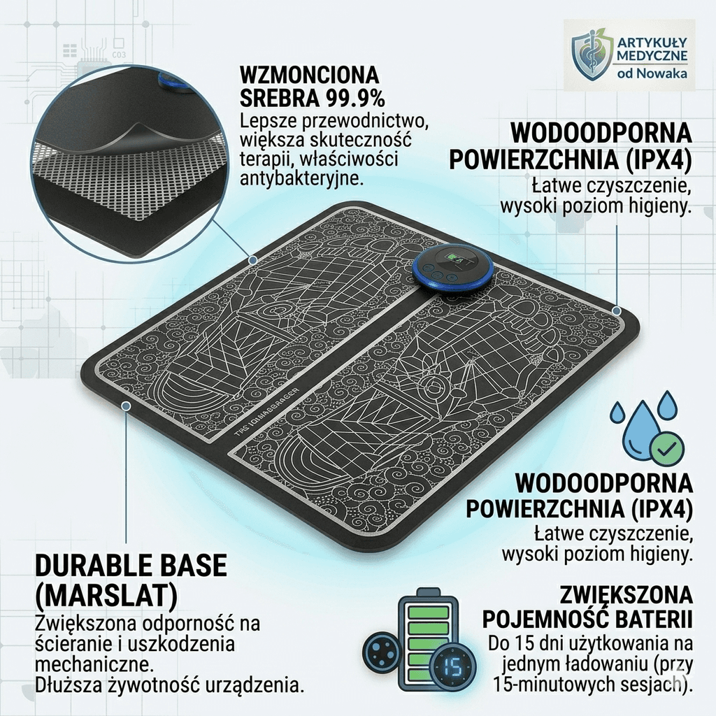 Inteligenty masażer EMS PulseStep